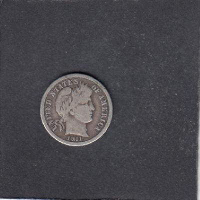 Beschrijving: 1 Dime BARBER